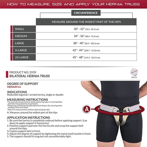 OTC Double Hernia Truss