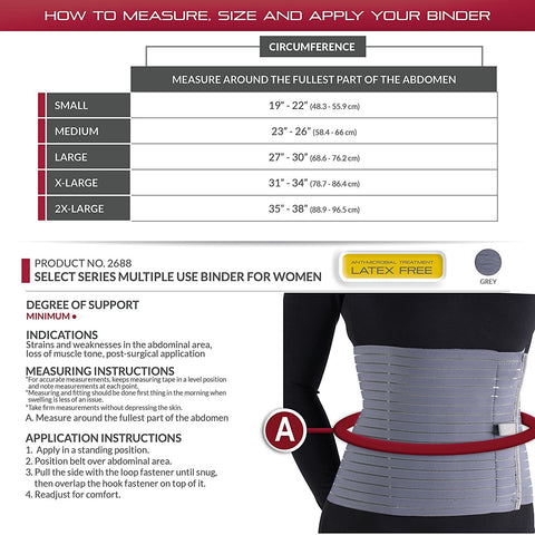 OTC Multiple Use Elastic Binder for Women
