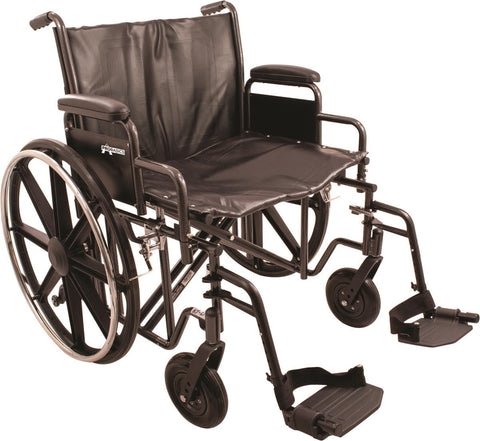 ProBasics K7 Heavy Duty Wheelchair 24" Seat Width 450 lb Weight Capacity