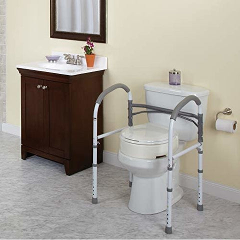 Carex Bathroom Safety Rail Stand Alone