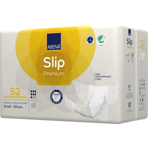 Abena Slip S2 Premium Tabbed Briefs 3Bg  84/Bx