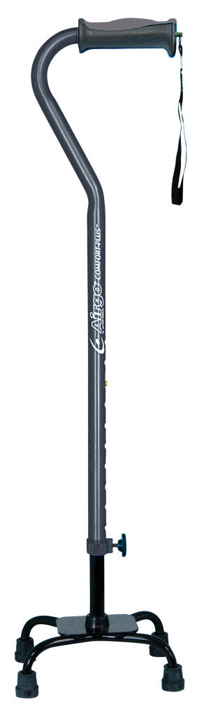 Airgo Comfort-Plus Adjustable Quad Canes Small Base