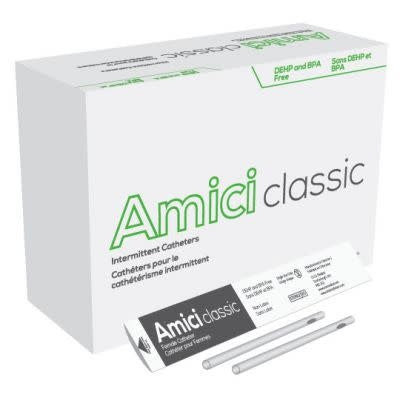 Amici Classic Male Intermittent Catheters 16in Bx/100