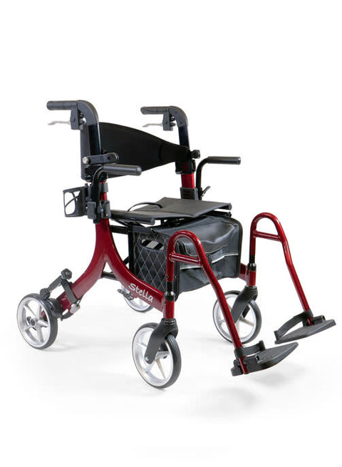 Stella Lightweight Rollator 300lbs Weight Capacity