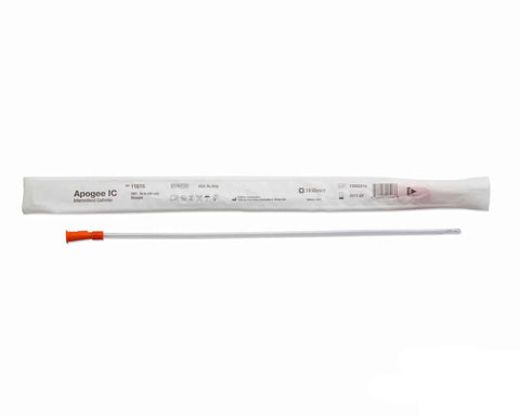 Apogee Straight Tip Catheter Male 6 FR 15" - Box 30