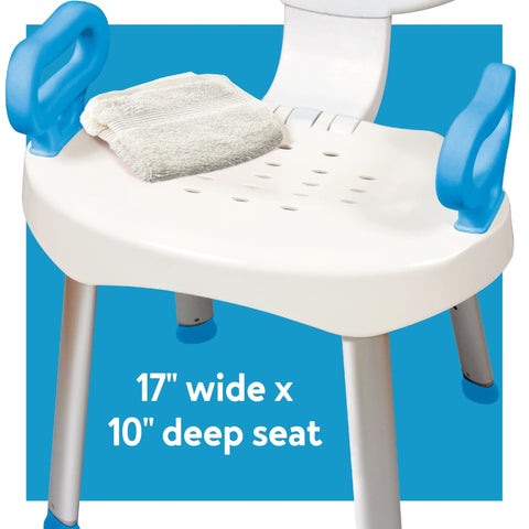Carex EZ Bath & Shower Seat w/Handles
