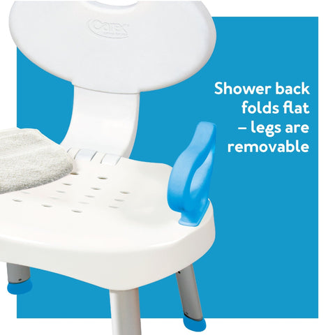 Carex EZ Bath & Shower Seat w/Handles