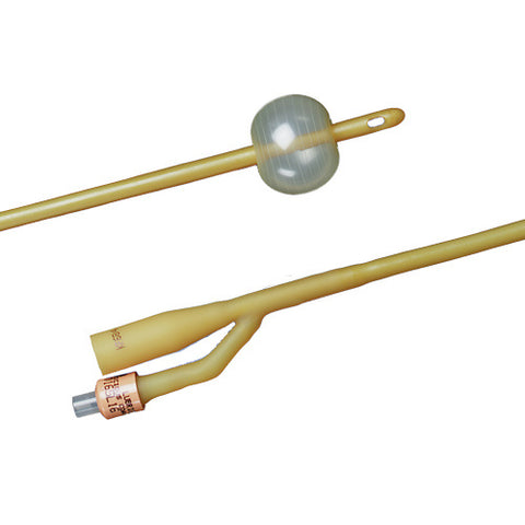 Bard Foley Cath Silicone 2 Way Bardex 18Fr 5cc 12/Bx