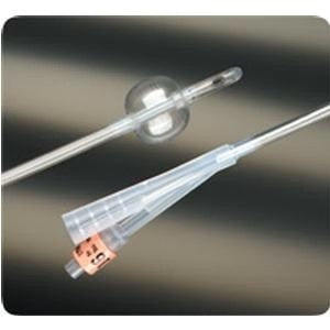 Lubri-Sil 100% Silicone Hydrogel Coated Foley 2-Way 5cc Balloon 20Fr 12/Bx