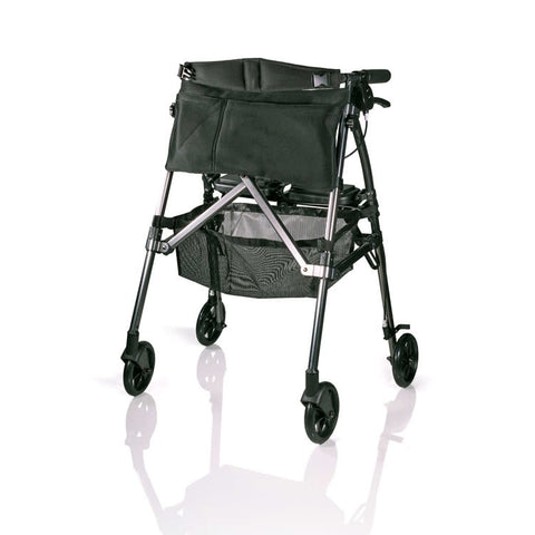 Stander Wonder Rollator Plus with Basket Standard Height and Removable Pouch