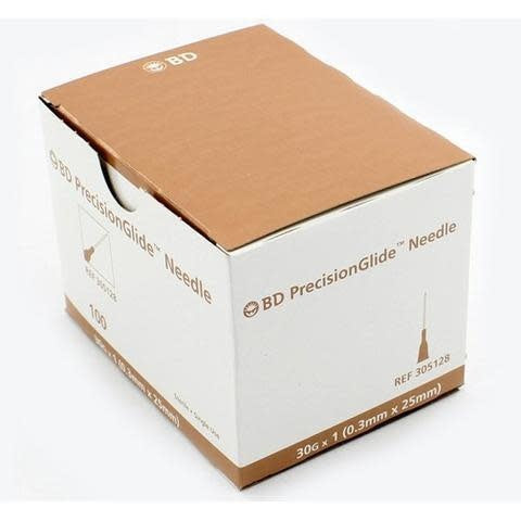 BD PrecisionGlide Hypodermic Needle 100/bx