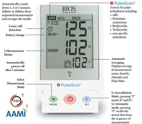 Bios Automatic Professional Blood Pressure Monitor