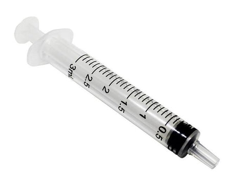 BD Hypodermic Luer Slip Syringe Sterile 3ml Bx/200