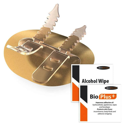Bioderm Cathgrip Double Strap Large 30/Bx