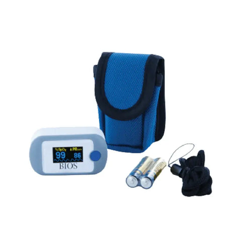 Bios Fingertip Pulse Oximeter - Blue