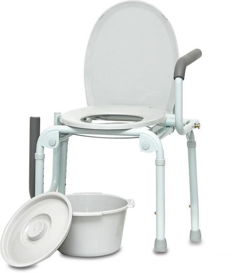 ProBasics Steel Drop Arm Commode 300 lb Weight Capacity