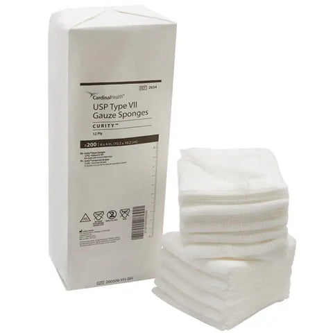Gauze Sponge 12 ply non-sterile 10cm x 10cm - 200/Box  single