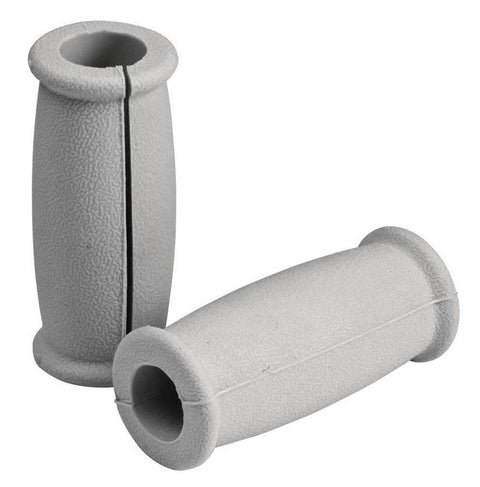 Carex Gray Crutch Grips Split Pair