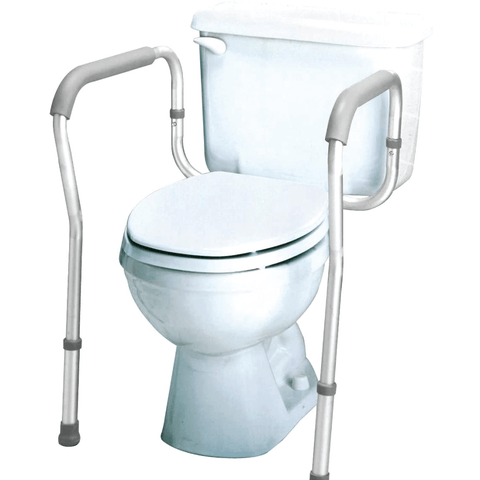 Carex On-Floor Padded Toilet Safety Frame 300lb
