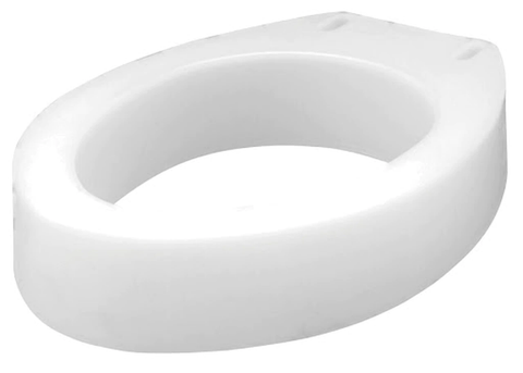 Carex Toilet Seat Elevator Elongated 3.5"