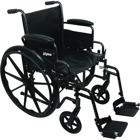 ProBasics K2 Wheelchair w/ Flip Back Arms 16" Depth