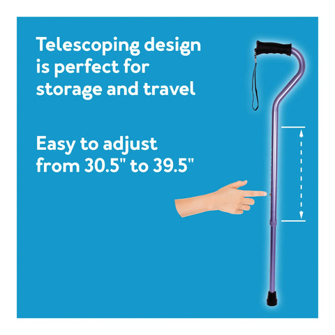 Carex Walking Cane Ergo Offset