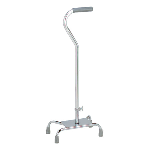 Carex Large Base Quad Cane W/Offset Handle