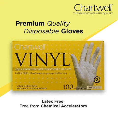Chartwell Vinyl Gloves 10/Case