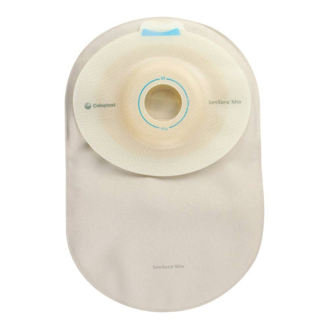 Coloplast Sensura Mio 1 Piece, Pre-Cut 25mm, Closed, Midi, Non-Convex 30/Bx