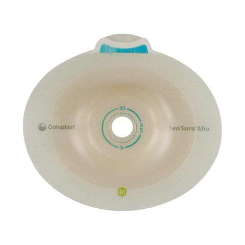 Coloplast Sensura Mio 2 Piece Click Barrier, Deep Convex, Cut-To-Fit 15mm - 30mm, Flange Size 50mm 5/Bx