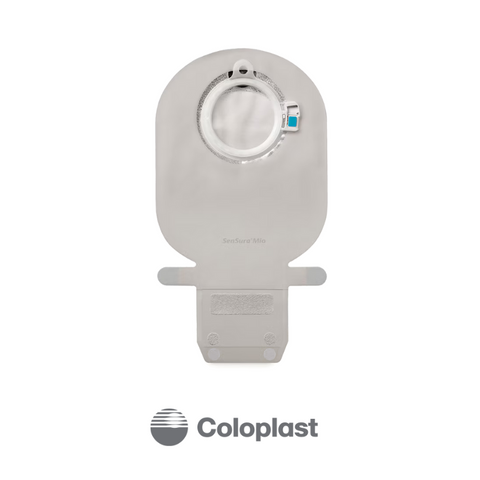 Coloplast Sensura Mio 2 Pc Click Pouch, Drainable, Maxi, Transparent, Flange Size 40mm 10/Bx