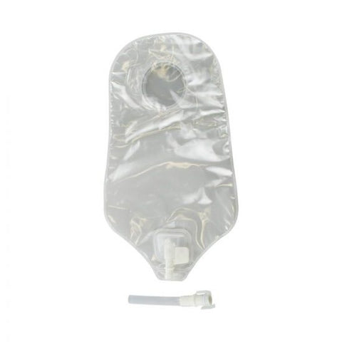 Coloplast Natura Urostomy Pouch W/ Accuseal Tap, Transparent, Size 57mm (2 1/4in), 10in Length 10/Bx