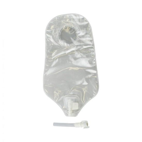 Coloplast Natura Urostomy Pouch W/ Accuseal Tap, Transparent, Size 57mm (2 1/4in), 10in Length 10/Bx