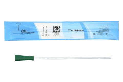 Cure Intermittent Male Cath 16" Pre-Lubricated Coude Tip 14fr 30/Bx