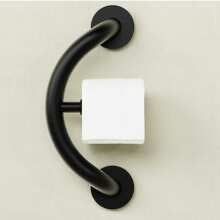PLUS Toilet Paper Holder + Grab Bar