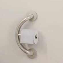 PLUS Toilet Paper Holder + Grab Bar