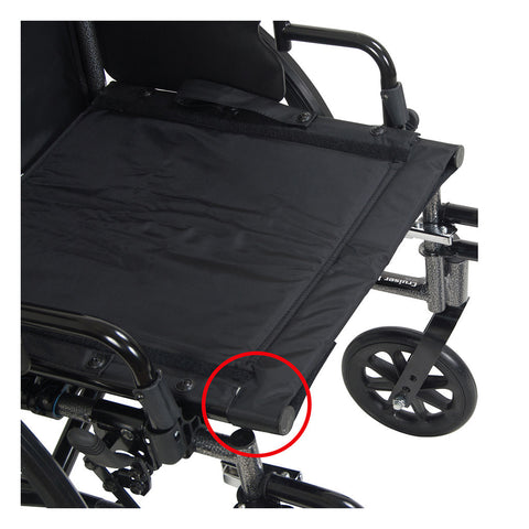 Cruiser III Wheelchair Adjustable Seat Height Detachable Full Arm (DFA) Foot Rest (SF)