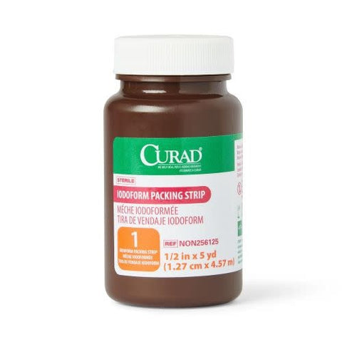Curad Packing Strip Iodoform 1/2 " X 5yd Sterile 12/bx
