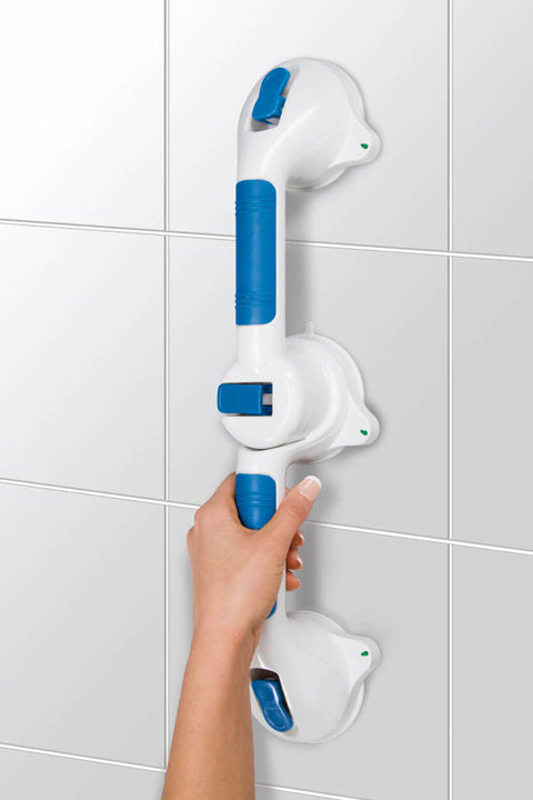 Carex Ultra Grip Bath Suction Handle Pivot 19''