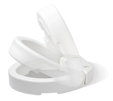 Carex Hinged Toilet Seat Riser 3.5"