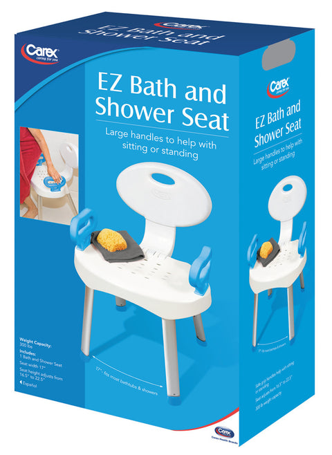 Carex EZ Bath & Shower Seat w/Handles