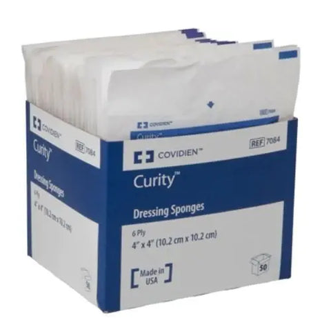 Curity PNon-Woven All Purpose Sponge  4"X 4"6 Ply Bx/50