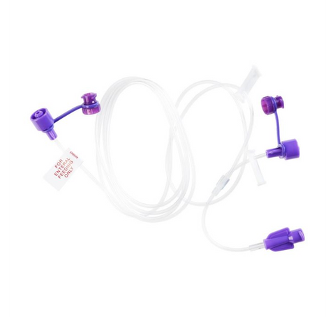 Kangaroo Gravity Feeding Extension Set W/ Enfit Connection 4" Direct Vented