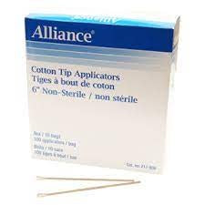 Cotton Tip Applicators 6" Non-Sterile