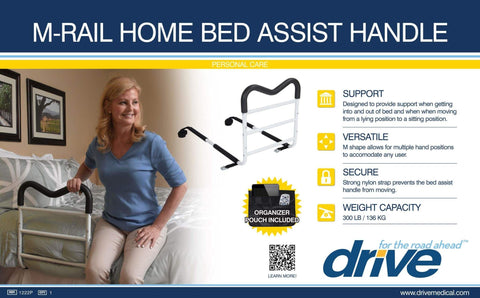 M Rail Home Bed Assist Handle 300lbs