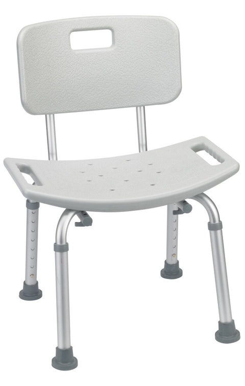 Drive Deluxe Bath Chair w/Back 300lbs