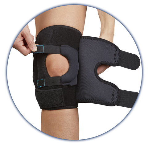 Dynatrack Plus Patella Stabilizer W/Plastic Hinges - Coolflex