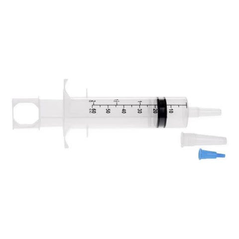 Medline Enteral Feeding Syringe 60cc With Luer Tip Adapter 30/Bx