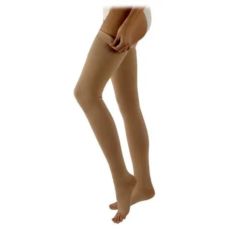 503C Natural Rubber 30-40mmHg U Medium Full Long M3 Beige