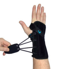 Wrist Lacer II Suede  8" Wrist Brace For Carpal tunnel & Wrist Sprains  Left